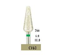 Dentale Diamante Bur 850/060C HP Elettroplaccato Super Fine Grip grind Zirconia