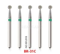 Dentale Frese diamantate dentali per manipolo High Speed Fresa media FG 1.6mm