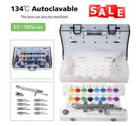 Dentale Implant Screwdriver Tools Kit Repair Torque Wrench 18 Pcs Screw Drivers