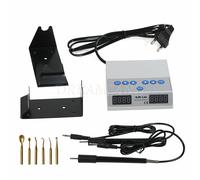 Dentale Lab Wax Waxer elettrico Carving Machine 2Knife Pen 6 Wax Tip