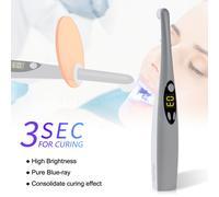 Dentale LED Wireless Curing Light iLed Lampada fotopolimerizzante 1sec/3sec Cure