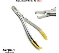 Dentale linguale Togli attacchi Ortodonzia Pinza per la rimozione di attacchi