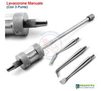 Dentale Martelletto Manuale di Rimozione della Corona Leva Ponti Protesi Pistola