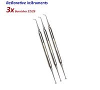 Dentale Restorative BURNISHERS 27/29 Condensing Amalgam Teeth filling instrument
