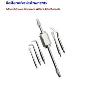 Dentale STRUMENTI Restorative MORREL CORONE RIMOZIONE 5 ATTACHMENTS Laboratorio