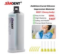 Dentale Super Heavy Body Silicone Impression Material Fast Set Type 50ml