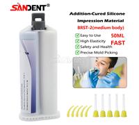 Dentale Super Medium Body Silicone Impression Material Fast Set Type 50ml