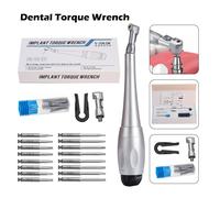 Dentale Torque Wrench Universal Implant Wrench Contra Angle 16 Drivers Wrench