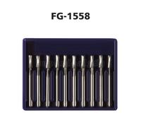 Dentale Tungsten Carbide Bur FG Drills Round Type For manipolo ad alta velocità