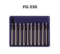 Dentale Tungsten Carbide Bur FG Drills Round Type For manipolo ad alta velocità