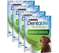 DENTALIFE Purina Active Fresh Snack Cane Taglia Large KIT RISPARMIO 16PZ