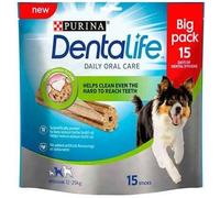 Purina Dentalife Snack Dentale per Cane Medium 12-25 kg – Maxi Pack 15 Sticks