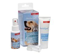 Dentalpet kit dentifricio 50ml+spray orale 50ml+1 ditale