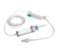 Dentalseven DEFLUSSORE A 3 VIE TUBO 150CM LUER LOCK punto infusione a Y -20 PEZZI
