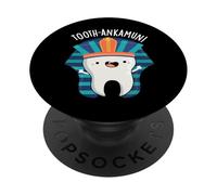 Dente-ankhamun divertente gioco di parole PopSockets PopGrip Adesivo