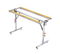 Dente Di In Acciaio Resistente, Banco Da Lavoro Pieghevole Con Capacità Di 220 Libbre, Cavalletto Di Supporto Al Lavoro, Altezza Regolabile 70-90 Cm, For Magazzini, Fabbriche