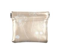 Dente di leone cammello PU cuoio piccolo portamonete unico oggetti personali organizzatore per le donne, Tarassaco Cammello, Decorazione