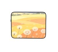 Dente di leone campo giallo custodia per computer portatile notebook borsa per tablet borsa da trasporto per lavoro 13 pollici