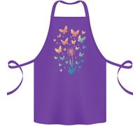 Dente di Leone Farfalla Pianta Giardinaggio Cotone Grembiule 100% Biologico