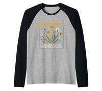 Dente di Leone Nato per Vivere Libero Equitazione su Un brezza Maglia con Maniche Raglan