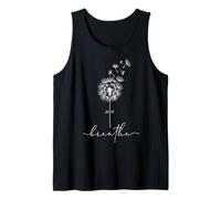 Dente Just di Leone Giardino Fiori Breathe Flower Dandelion Canotta