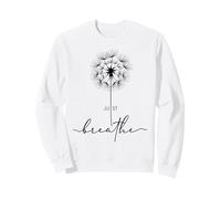 Dente Just di Leone Giardino Fiori Breathe Flower Dandelion Felpa