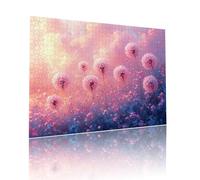 Dente Leone Jigsaw Puzzle Adulti 1314 pezzi Jigsaw Puzzles Classici Arte Impossibili Grandi Dimensioni Paesaggio per Adulti e Ragazzi Divertimento Giochi Rilassamento e Intelligence 50x75cm t-839