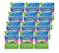 Dentek Dental Picks (Textured & Bristled for deep clean) with Fresh Mint, 100 counts by DenTek