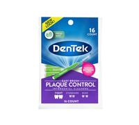 Dentek Easy Brush Fresh Mint - Detergente interdentale extra stretto, 16 CT