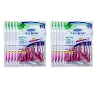 DenTek Easy Brush Interdental - 10 spazzole interdentali, 2,0 mm, Mega Fine ISO: 0