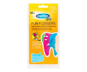 Dentek Filo Interdentale per Bambini Kids Fun Flosser 40 pezzi.