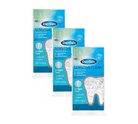 DenTek Sensitive Clean - 40 bastoncini di filo interdentale per gengive sensibili, denti stretti, pulizia dei denti interdentali, gusto menta, fluoride, stuzzicadenti