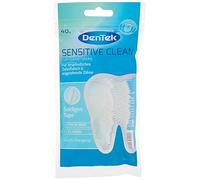 DenTek Sensitive Clean - 40 bastoncini di filo interdentale per gengive sensibili, denti stretti, pulizia dei denti interdentali, gusto menta, fluoride, stuzzicadenti