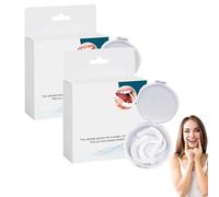 Denti artificiali sbiancanti, protesi con fibbia regolabile, protesi a scatto regolabili, vestibilità facile, comfort senza cuciture, non facile da deformare (2 scatole)