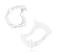 Denti da vampiro, 2 pezzi per vampiro, denti da vampiro, denti da vampiro per bambini, Dracula Halloween