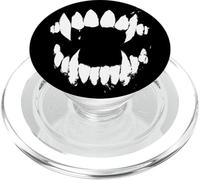Denti da vampiro morso zanne morso male segno morso vizioso grungy PopSockets PopGrip per MagSafe