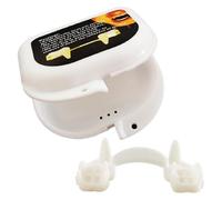 Denti di vampiro affilati - Halloween Retactable Cosplay - Dracula Costume prop | Bianco Masquerade per feste Spooky Night, Event Ornament Horror Celebration Showcase