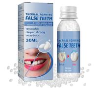 Denti Finti Kit Riparazione Denti Mancanti Denti Finti Professionali Colla per Denti Kit Riparazione Denti Kit Otturazione Denti Temporary Tooth Otturazione Denti Fai Da Te Moldable False Teeth
