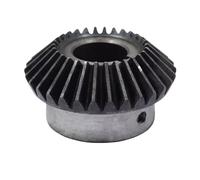 Denti ingranaggi conici Ingranaggi conici 1PC modulo 1.5 16 denti con foro interno 6mm 8mm 10mm 12mm ingranaggi in acciaio trasmissione a 90 gradi vite(10mm,7PCS 16 Teeth)