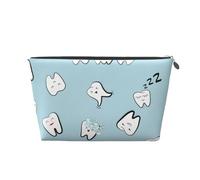 Denti Modello Dente Cartoon dentale, Borsa da toilette Borsa per trucco Borsa per cosmetici Borsa da toilette da viaggio portatile