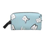 Denti Modello Dente Cartoon dentale, Borsa per il trucco Borsa per cosmetici Borsa da viaggio portatile da viaggio Borsa per trucco Organizer