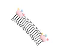 Denti per capelli fini -Combini laterale di aria | Combs chiari e chiari | Denti per tutti i tipi di | Accessori per donne decorativi e acconciati | Meglio per feste nuziali e altri eventi