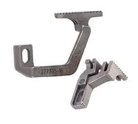 Denti per stoffa Denti a quattro fili, Parti per macchine da cucire, Metallo premium Elevata durezza Durevole Resistente all'usura Nessuna sbavatura, Denti per stoffa per macchina