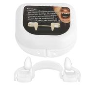 Denti vampiri retrattili cosplay di Halloween - Protesi dentali zombi realistiche | Piccoli denti di cocs spaventosi insanguinati Accessori sanguinanti per la celebrazione di Halloween