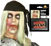 Dentiera denti zombie mostro