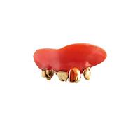 Dentiera horror riutilizzabile per travestimento zombie