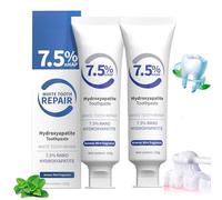 Dentifricio All'idrossiapatite MSDRWIKEY, Confezione Da 2 Per La Protezione Dello Smalto, Dentifricio All'idrossiapatite MSDRWIKEY Per La Protezione Dello Smalto (Idrossiapatite/2 pezzi)