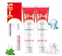Dentifricio All'idrossiapatite MSDRWIKEY, Confezione Da 2 Per La Protezione Dello Smalto, Dentifricio All'idrossiapatite MSDRWIKEY Per La Protezione Dello Smalto (SP-6/2 pezzi)