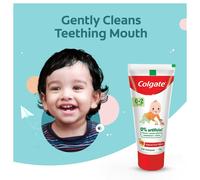 Dentifricio artificiale Colgate 0% per bambini 0-2 anni, sapore naturale di f...