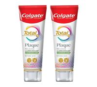 Dentifricio Colgate Total Plaque Release con Amino Foam Natural Mint 2 x 80 g